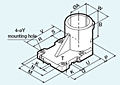 ES3C & ES3P/FS-74 Clamping Components - Base Support